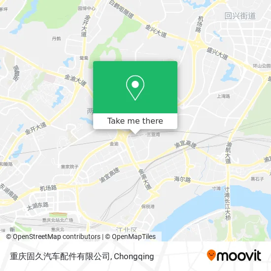 重庆固久汽车配件有限公司 map