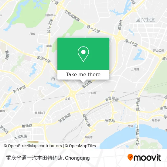 重庆华通一汽丰田特约店 map
