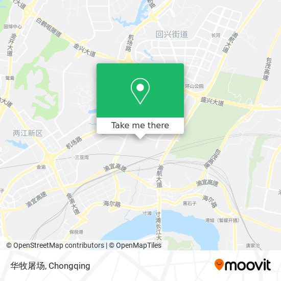 华牧屠场 map