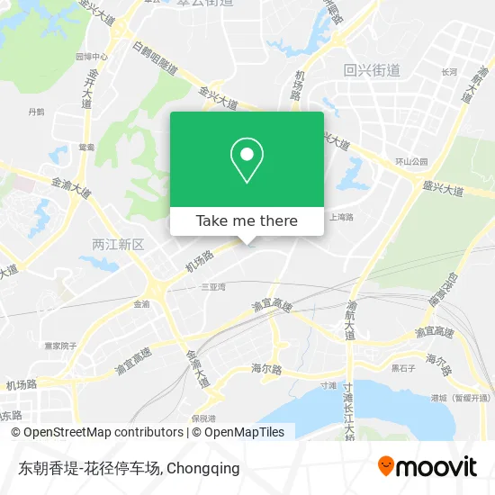 东朝香堤-花径停车场 map