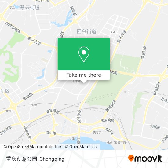 重庆创意公园 map