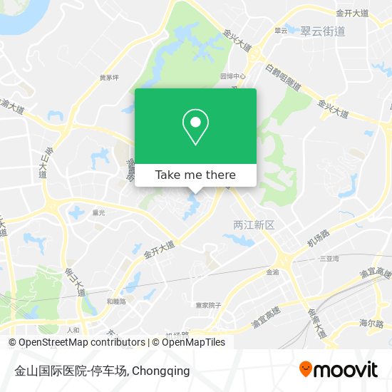 金山国际医院-停车场 map