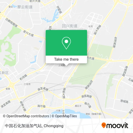 中国石化加油加气站 map