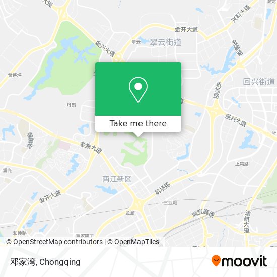邓家湾 map