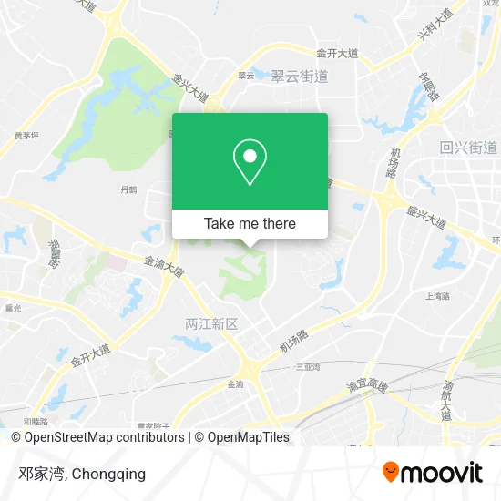 邓家湾 map