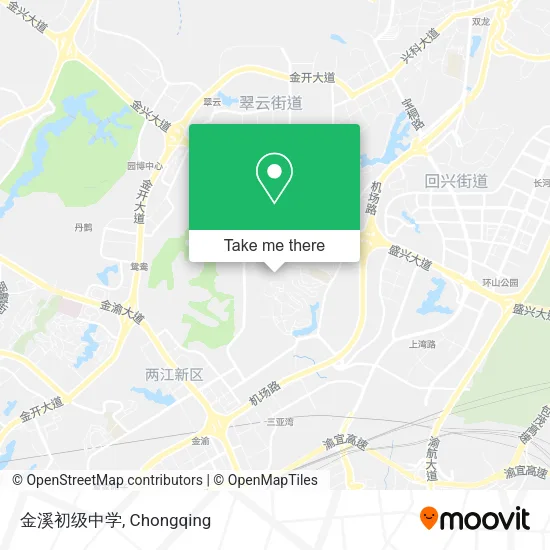 金溪初级中学 map