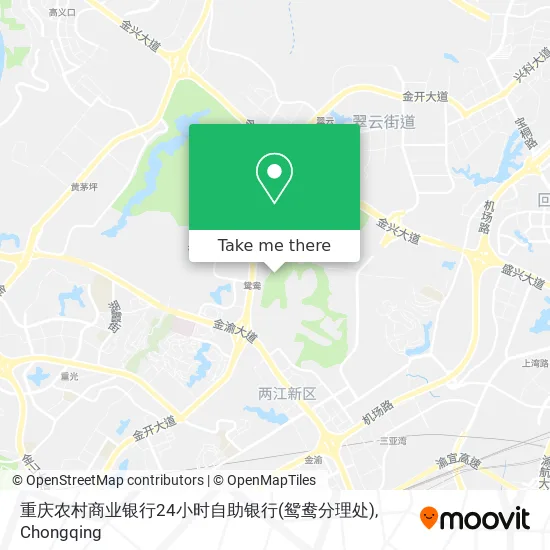 重庆农村商业银行24小时自助银行(鸳鸯分理处) map