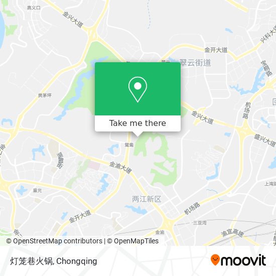 灯笼巷火锅 map