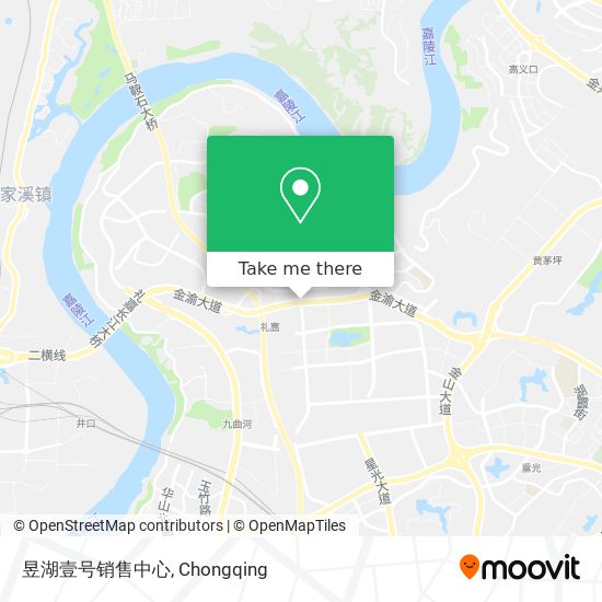 昱湖壹号销售中心 map