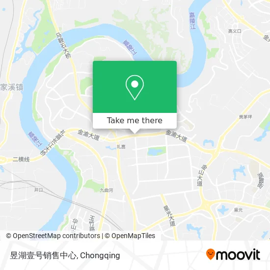 昱湖壹号销售中心 map