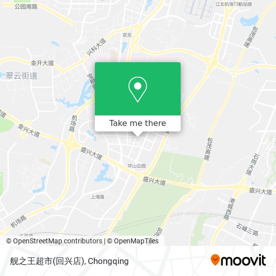 舰之王超市(回兴店) map