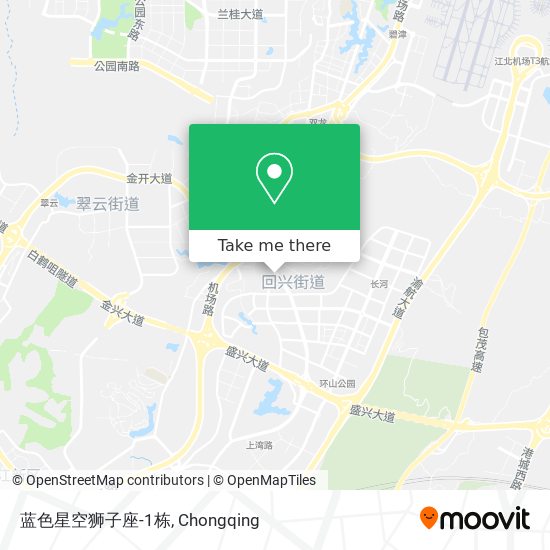 蓝色星空狮子座-1栋 map