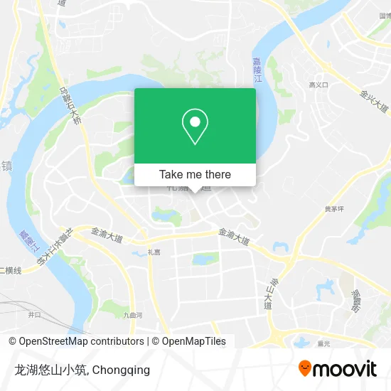龙湖悠山小筑 map