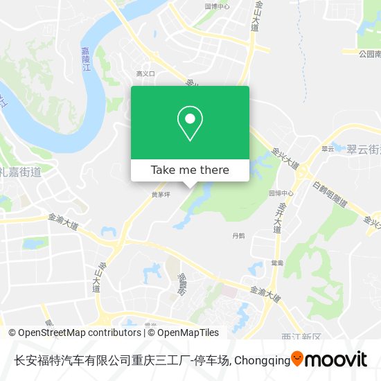 长安福特汽车有限公司重庆三工厂-停车场 map