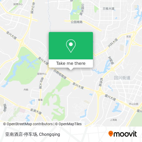 亚南酒店-停车场 map