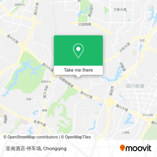 亚南酒店-停车场 map
