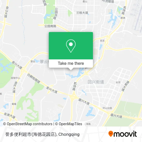 誉多便利超市(海德花园店) map