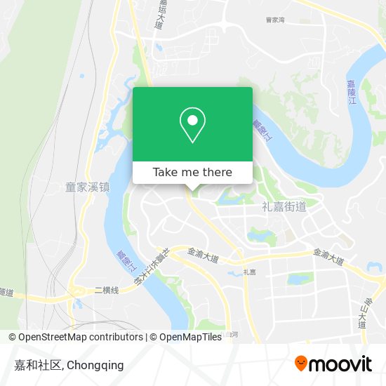 嘉和社区 map