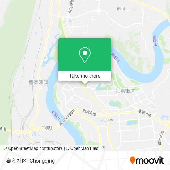 嘉和社区 map