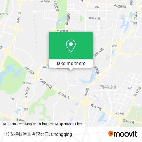 长安福特汽车有限公司 map