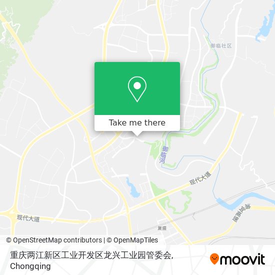 重庆两江新区工业开发区龙兴工业园管委会 map