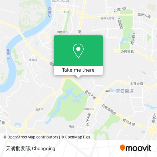 天润批发部 map