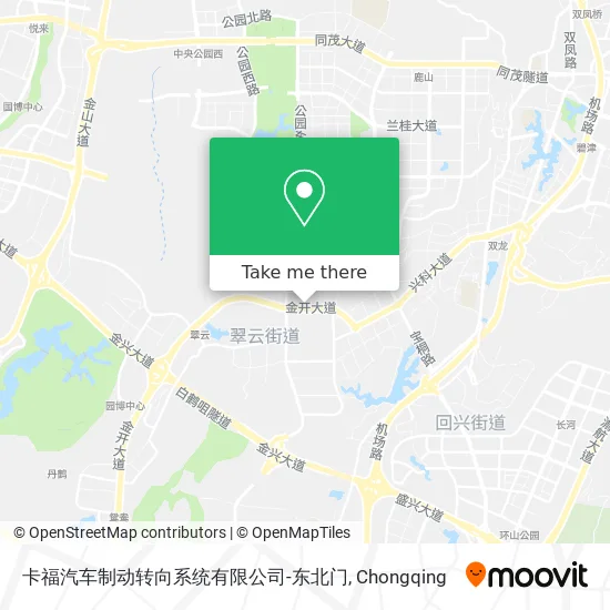 卡福汽车制动转向系统有限公司-东北门 map