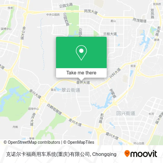克诺尔卡福商用车系统(重庆)有限公司 map