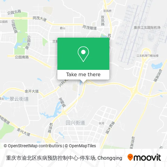 重庆市渝北区疾病预防控制中心-停车场 map