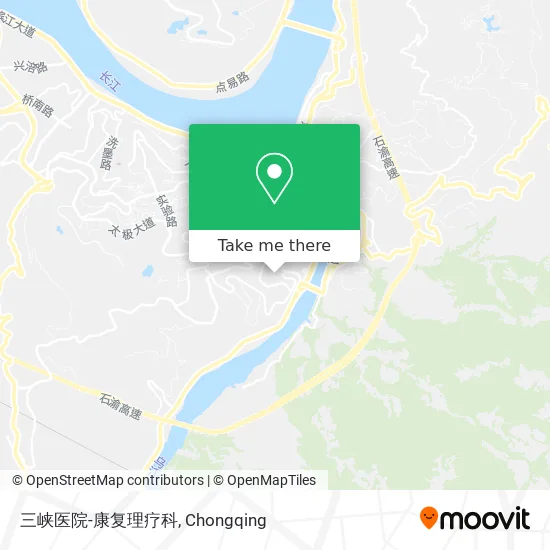 三峡医院-康复理疗科 map