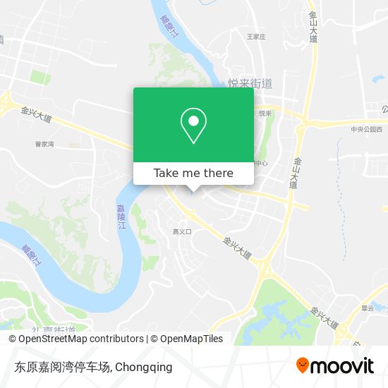 东原嘉阅湾停车场 map