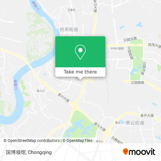 国博领馆 map