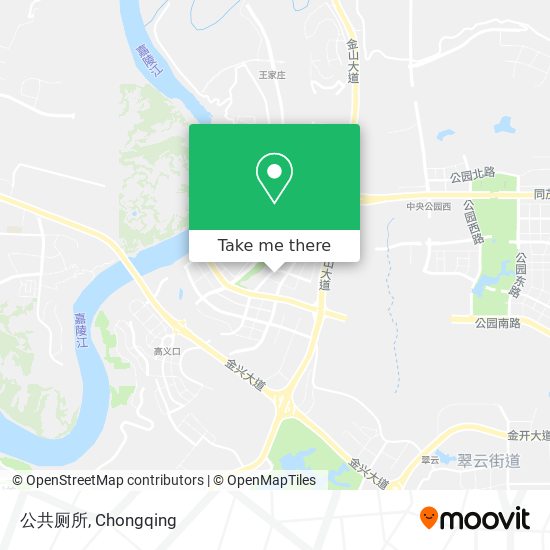 公共厕所 map