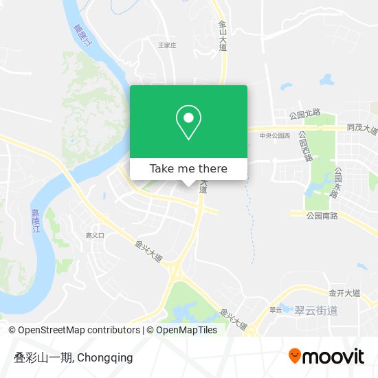 叠彩山一期 map