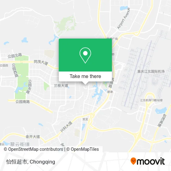 怡恒超市 map