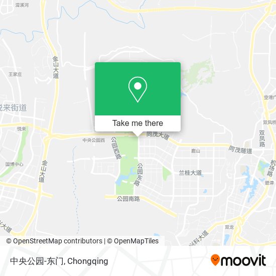 中央公园-东门 map