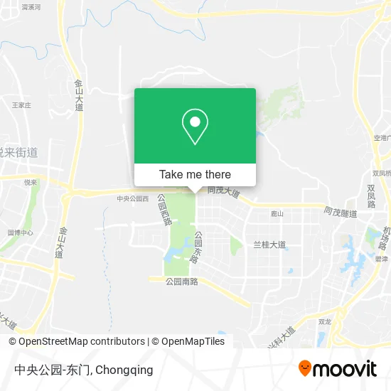 中央公园-东门 map