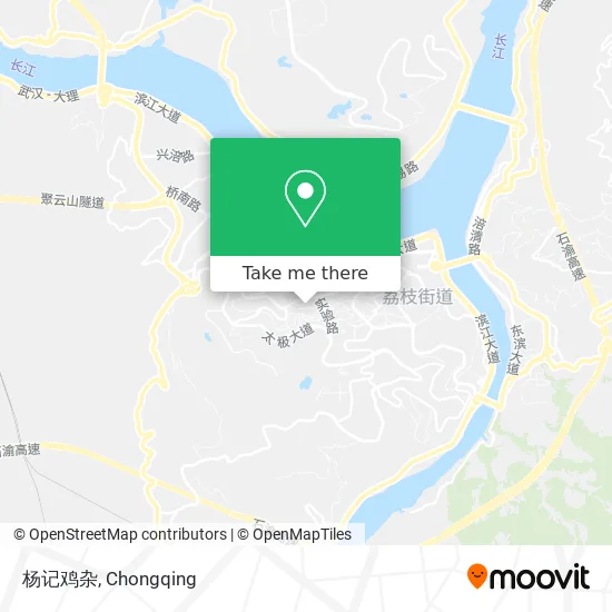 杨记鸡杂 map