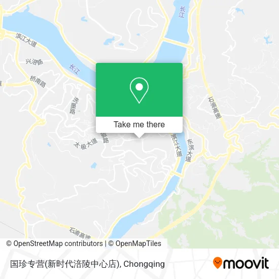国珍专营(新时代涪陵中心店) map