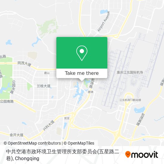 中共空港市政环境卫生管理所支部委员会(五星路二巷) map