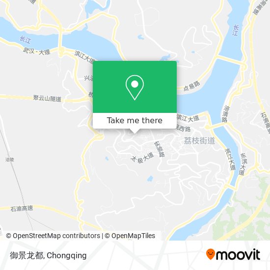 御景龙都 map