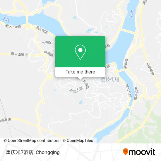 重庆米7酒店 map