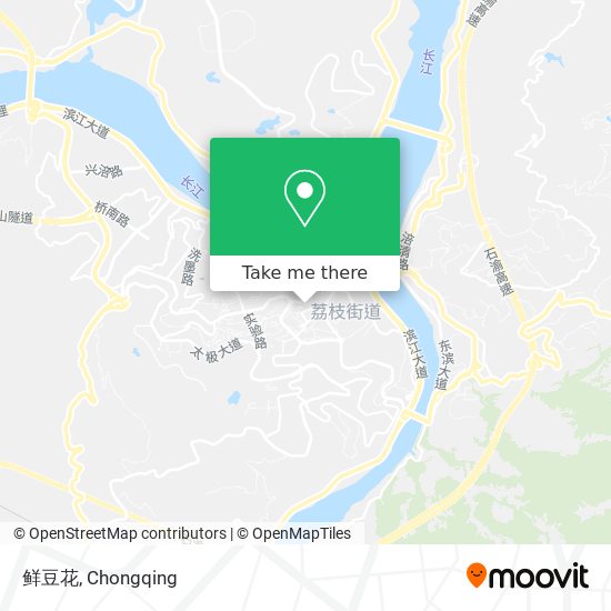 鲜豆花 map