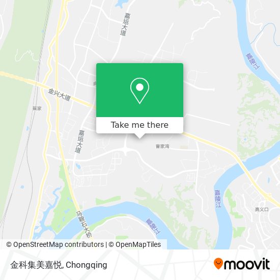 金科集美嘉悦 map