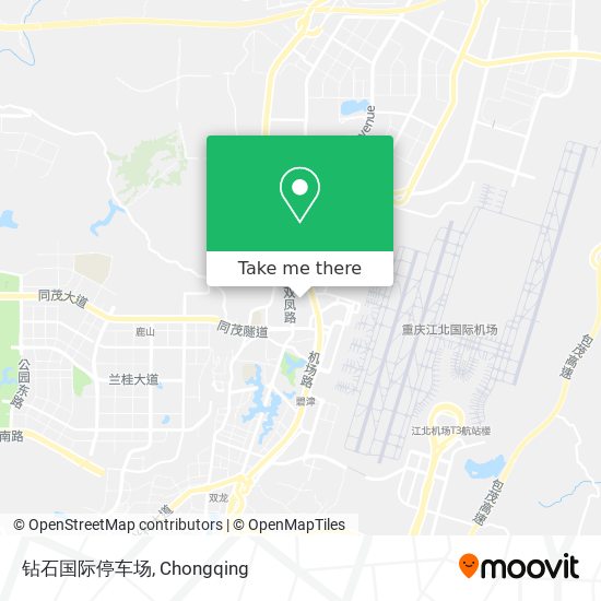 钻石国际停车场 map