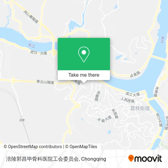 涪陵郭昌毕骨科医院工会委员会 map