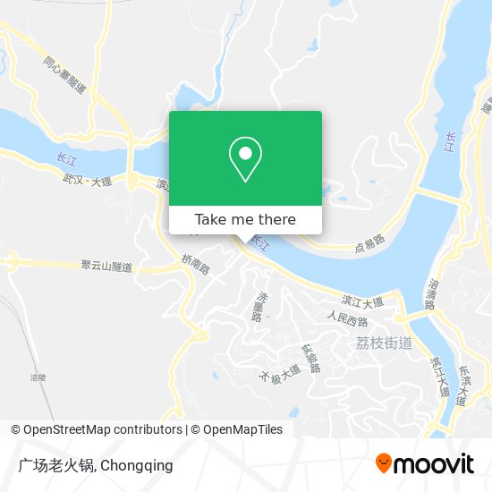广场老火锅 map