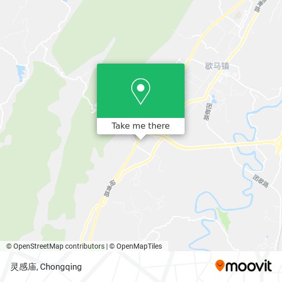 灵感庙 map