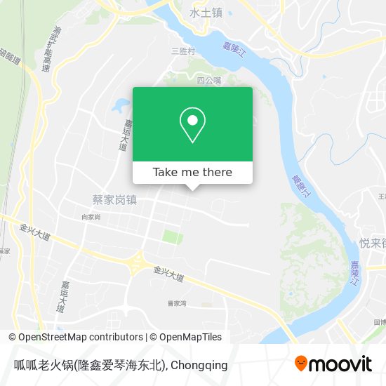 呱呱老火锅(隆鑫爱琴海东北) map