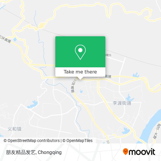 朋友精品发艺 map
